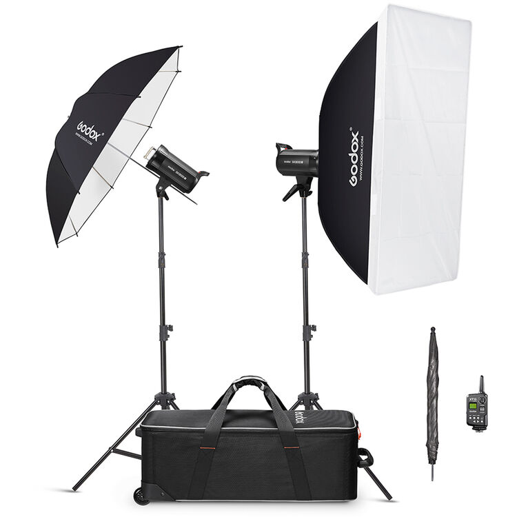 Bộ Kit Đèn Flash Studio Godox 